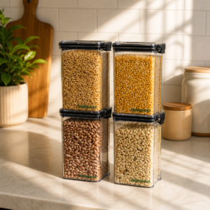 lock airtight kitchen storage containers, 700ml